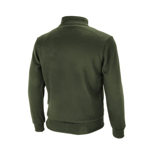 BLUZA ROZPINANA BENNON ADAMOS SWEATSHIRT - ZIELONY