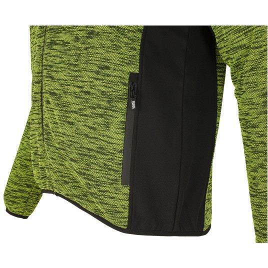 BLUZA ROZPINANA BENNON ALTOS SWEATSHIRT YELLOW