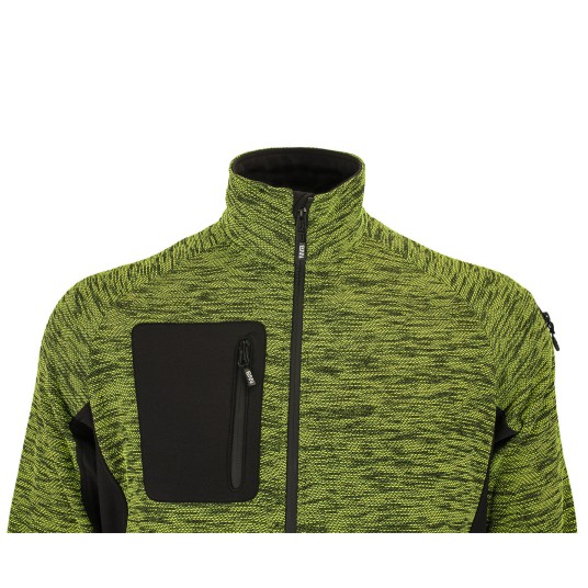 BLUZA ROZPINANA BENNON ALTOS SWEATSHIRT YELLOW