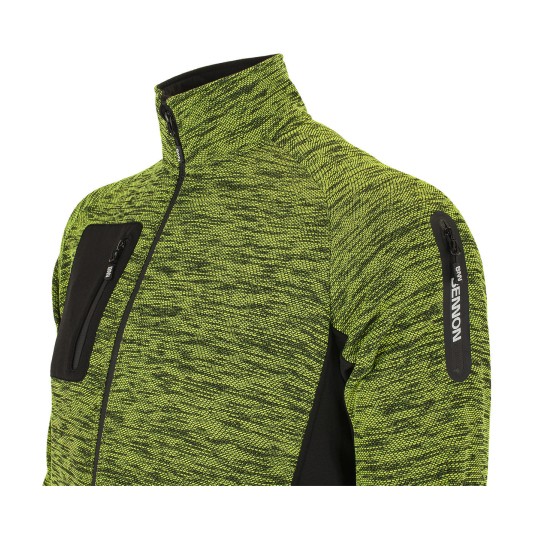 BLUZA ROZPINANA BENNON ALTOS SWEATSHIRT YELLOW