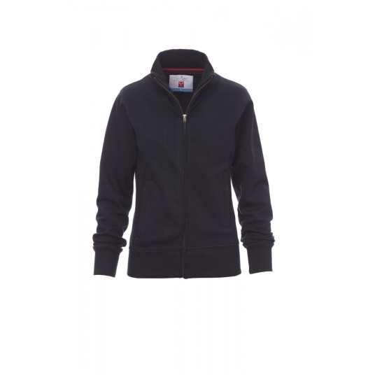 BLUZA ROZPINANA DAMSKA CLASS+LADY - GRANATOWY