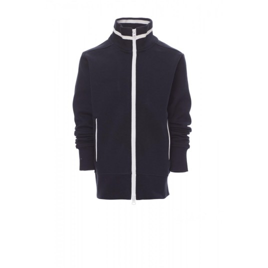 BLUZA ROZPINANA DZIECIĘCA JUNIOR+ - GRANATOWY/BIAŁY