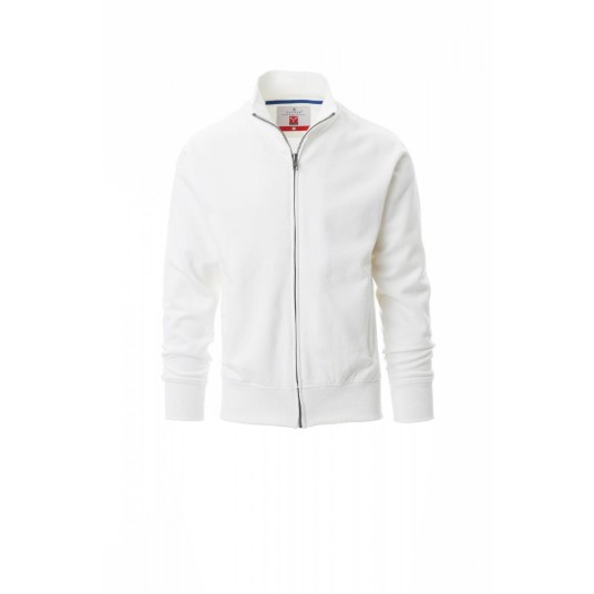 BLUZA ROZPINANA MĘSKA CLASS+ - BIAŁY