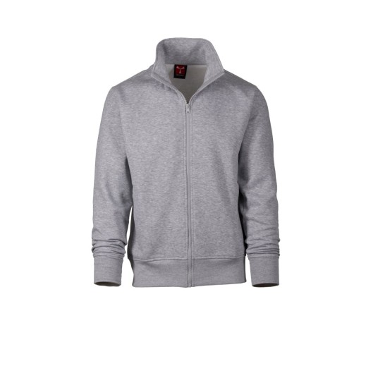 BLUZA ROZPINANA MĘSKA HOOVER - SZARY MELANŻ