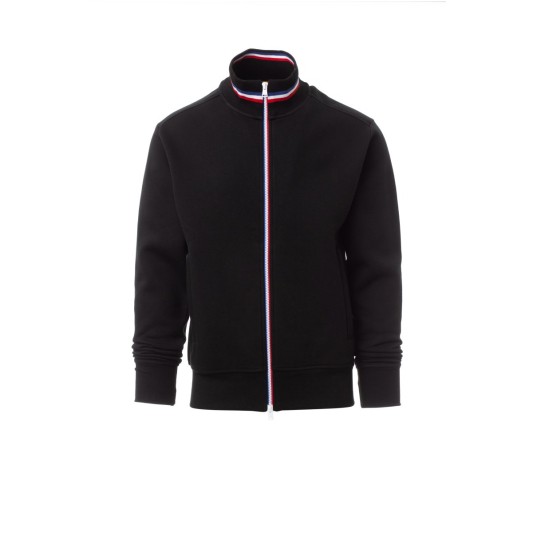 BLUZA ROZPINANA MĘSKA NAZIONALE - CZARNY/FRANCJA