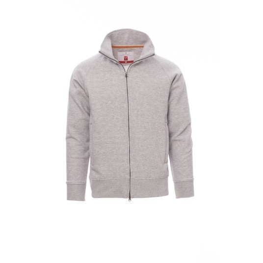 BLUZA ROZPINANA MĘSKA PANAMA+ MELANGE - SZARY MELANŻ