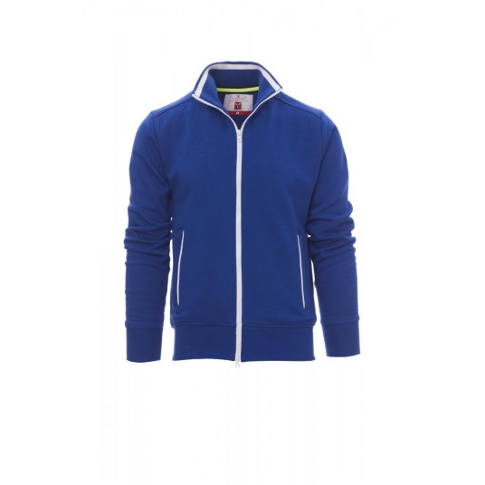 BLUZA ROZPINANA MĘSKA SYDNEY - KRÓLEWSKI NIEBIESKI/BIAŁY