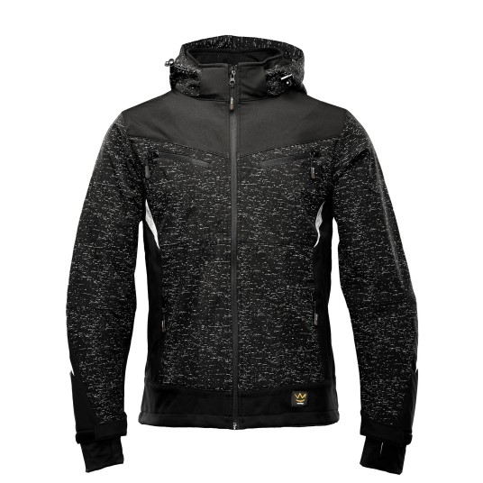 BLUZA SOFTSHELL SEVEN KINGS CROSS - CZARNY