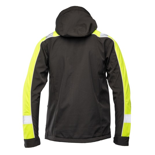 BLUZA SOFTSHELL SEVEN KINGS RIVAL - CZARNY-ŻÓŁTY