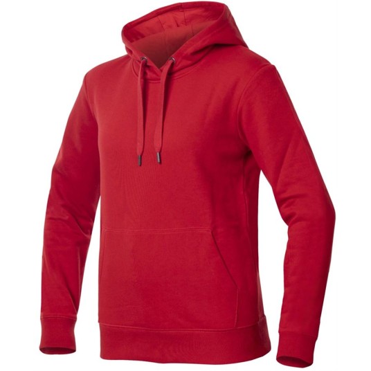 BLUZA Z KAPTUREM ARDON®RIVARY DAMSKA - CZERWONY