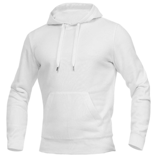 BLUZA Z KAPTUREM ARDON®RIVARY MĘSKA - BIAŁY