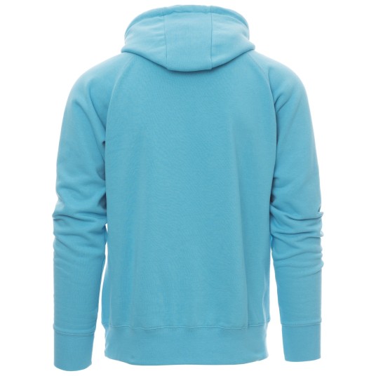 BLUZA Z KAPTUREM ATLANTA+ - BŁĘKIT TURKUSOWY