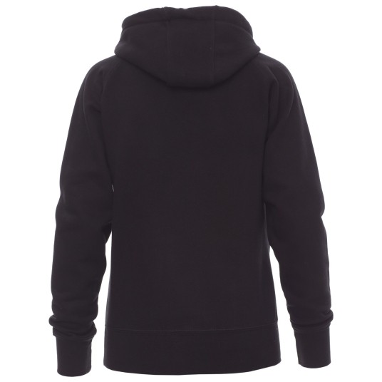 BLUZA Z KAPTUREM ATLANTA+LADY - CZARNY