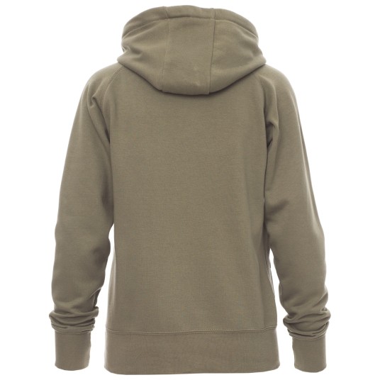 BLUZA Z KAPTUREM ATLANTA+LADY - ZIELONY WOJSKOWY