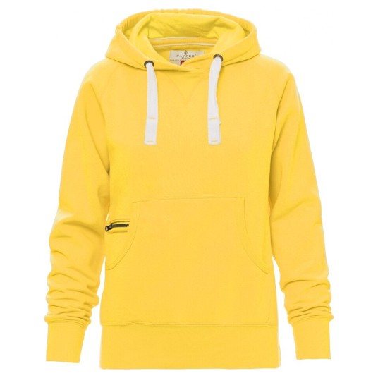 BLUZA Z KAPTUREM ATLANTA+LADY - ŻÓŁTA