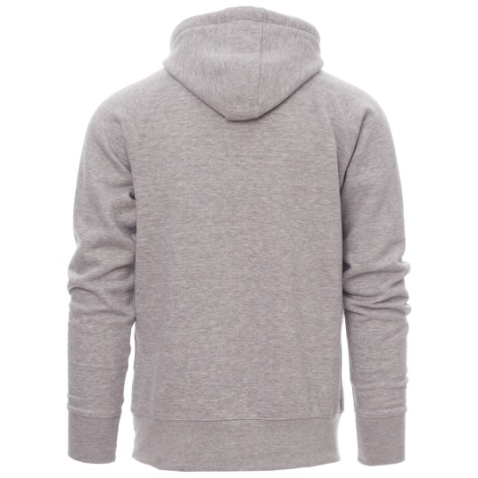 BLUZA Z KAPTUREM ATLANTA+ MELANGE - SZARY MELANŻ