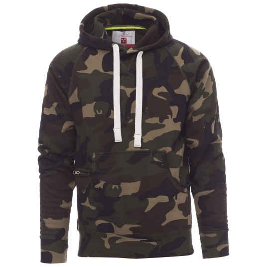 BLUZA Z KAPTUREM ATLANTA+ - MORO