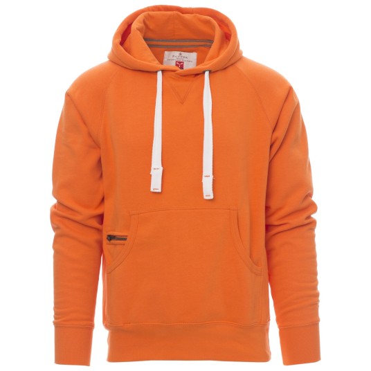 BLUZA Z KAPTUREM ATLANTA+ - POMARAŃCZOWY