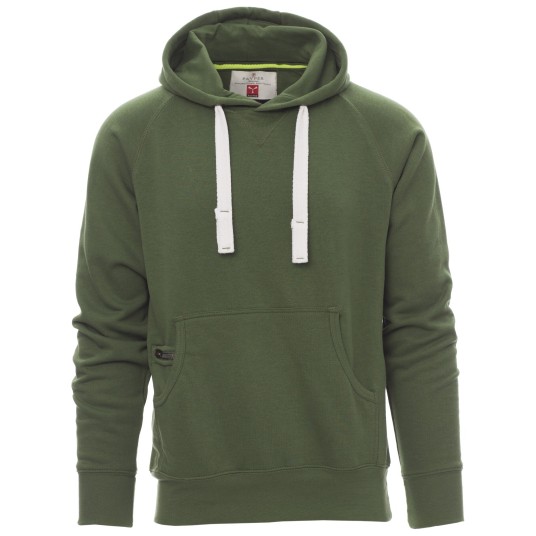 BLUZA Z KAPTUREM ATLANTA+ - ZIELONY BUTELKOWY