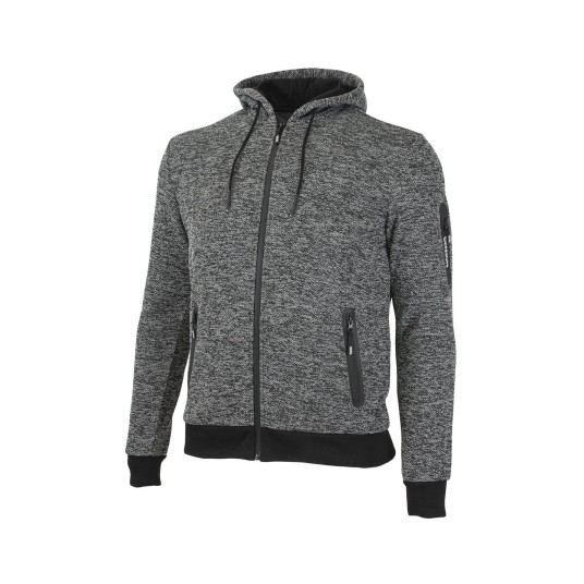 BLUZA Z KAPTUREM BENNON OLYMPOS SWEATSHIRT GREY