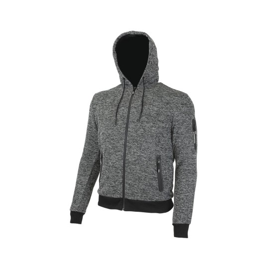 BLUZA Z KAPTUREM BENNON OLYMPOS SWEATSHIRT GREY