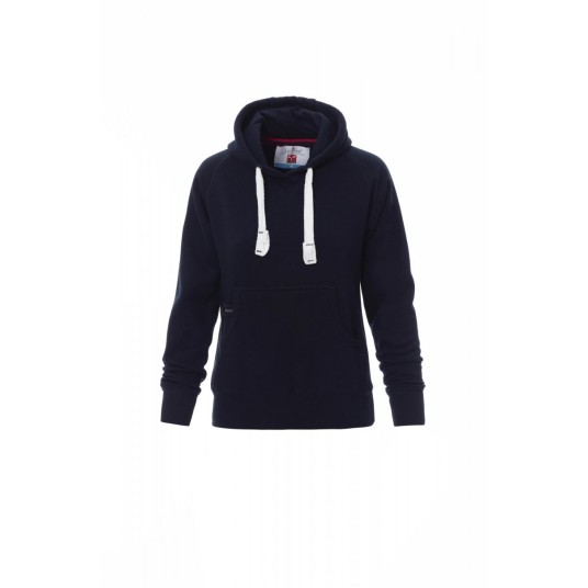 BLUZA Z KAPTUREM DAMSKA ATLANTA+LADY - GRANATOWY