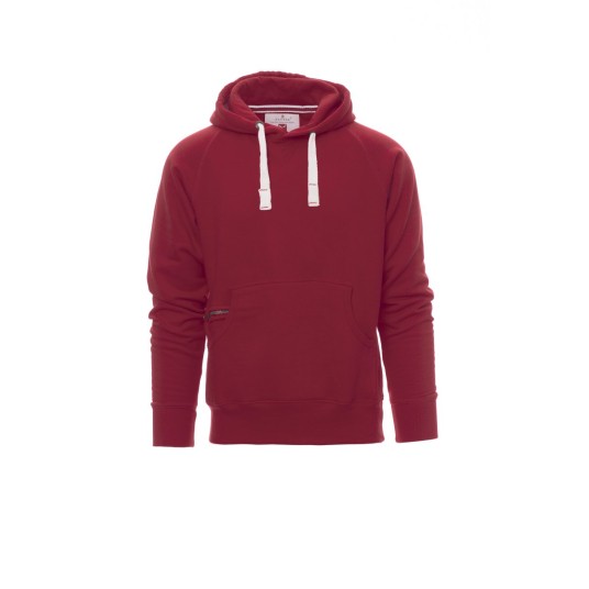 BLUZA Z KAPTUREM MĘSKA ATLANTA+ - BORDOWY