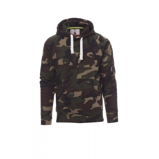 BLUZA Z KAPTUREM MĘSKA ATLANTA+ - MORO