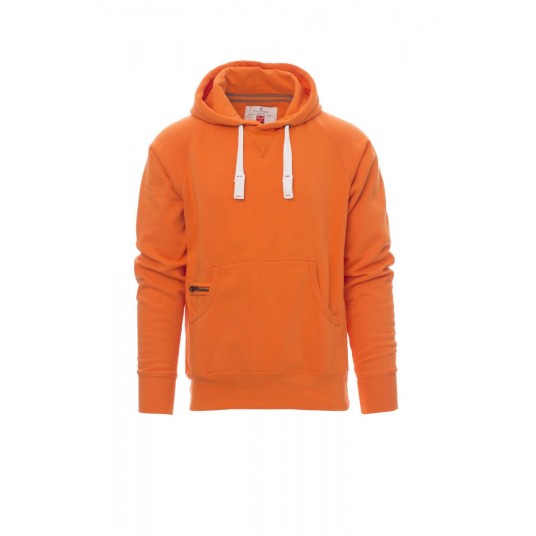 BLUZA Z KAPTUREM MĘSKA ATLANTA+ - POMARAŃCZOWY