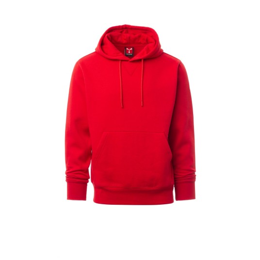 BLUZA Z KAPTUREM MĘSKA TOLEDO - CZERWONY