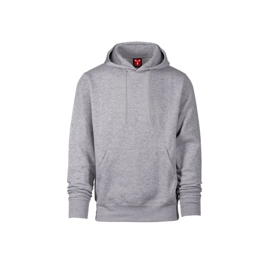 BLUZA Z KAPTUREM MĘSKA TOLEDO - SZARY MELANŻ