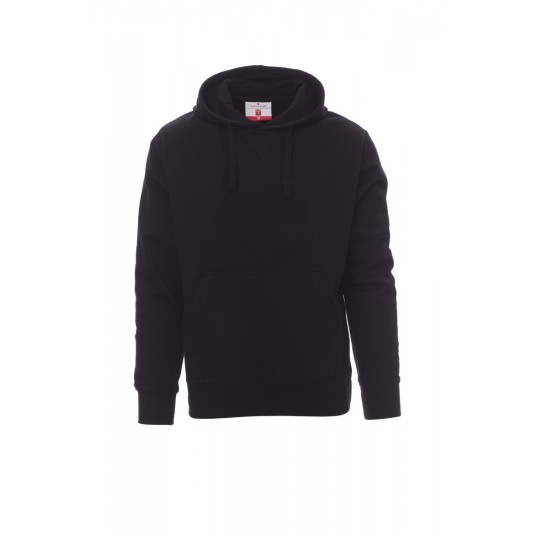 BLUZA Z KAPTUREM MĘSKA TORONTO - CZARNY