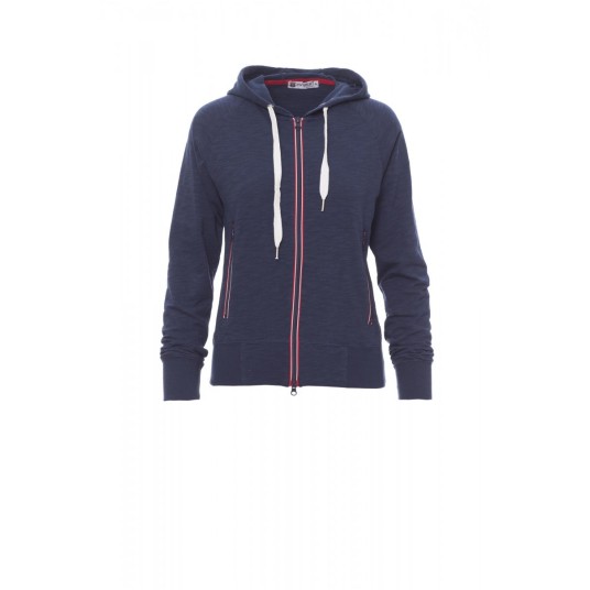 BLUZA Z KAPTUREM MORO DAMSKA FREESTYLE LADY - NIEBIESKI DENIM