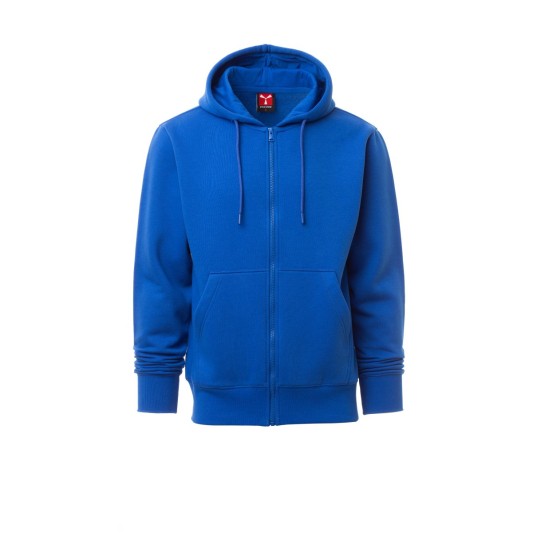 BLUZA Z KAPTUREM ROZPINANA MĘSKA PONTIAC - KRÓLEWSKI NIEBIESKI