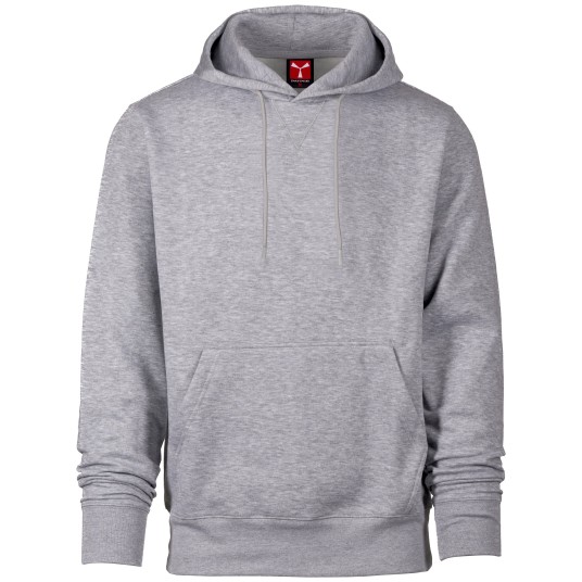 BLUZA Z KAPTUREM TOLEDO - SZARY MELANŻ