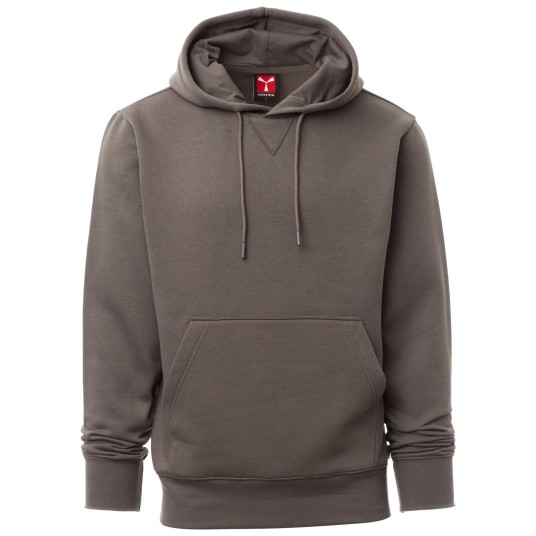 BLUZA Z KAPTUREM TOLEDO - ZADYMIONY