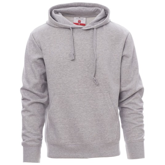 BLUZA Z KAPTUREM TORONTO MELANGE - SZARY MELANŻ