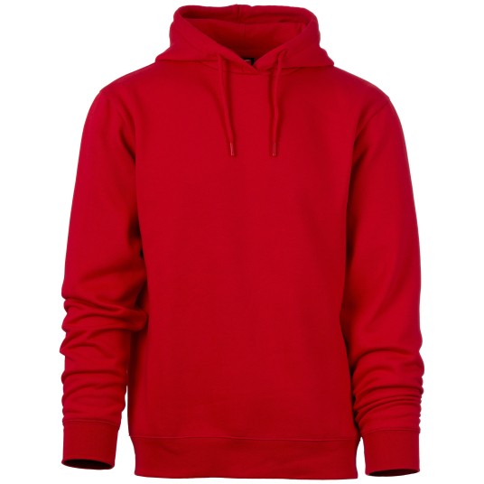 BLUZA Z KAPTUREM TORRANCE - CZERWONY