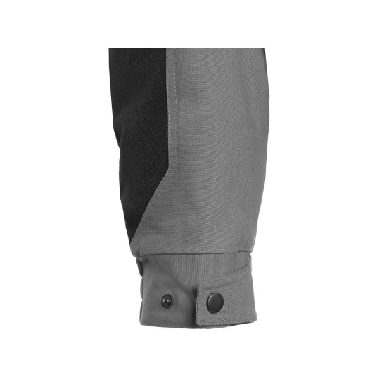 BLUZA ZIMOWA CXS STRETCH MĘSKA - SZARO-CZARNY