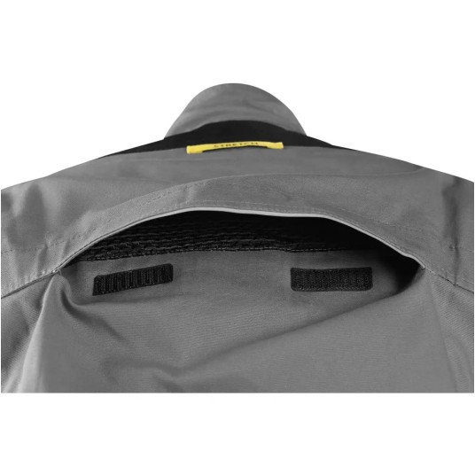 BLUZA ZIMOWA CXS STRETCH MĘSKA - SZARO-CZARNY