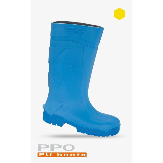BUTY 1045 Z POLIURETANU Z METAL. PODNOSKIEM