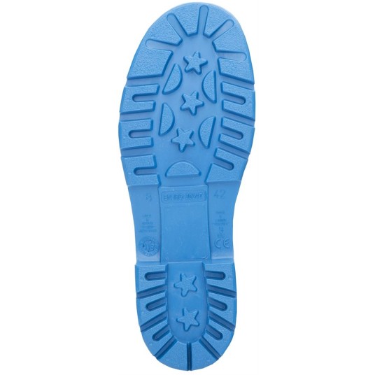BUTY GUMOWE WHITEFISH OB - BIAŁO-NIEBIESKI