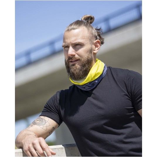 CHUSTA KOMIN ARDON®CREATRON® - SZARY-ŻÓŁTY