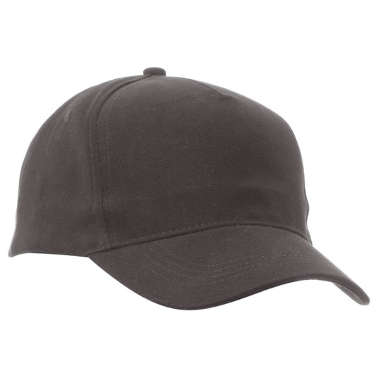 CZAPKA Z DASZKIEM 5P DENVER - ANTRACYTOWY