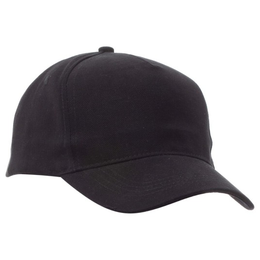 CZAPKA Z DASZKIEM 5P DENVER - CZARNY