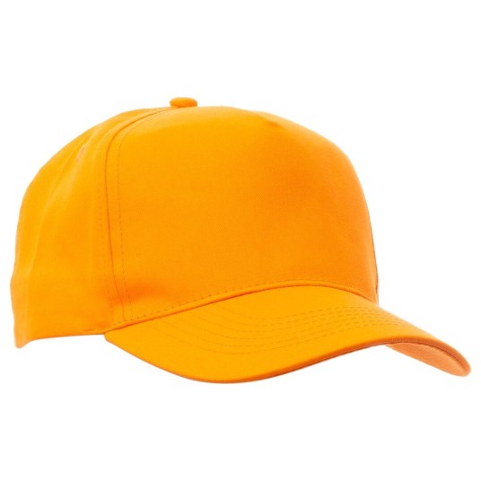 CZAPKA Z DASZKIEM 5P NEW YORK - POMARAŃCZOWY