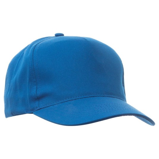 CZAPKA Z DASZKIEM 5P NEW YORK YOUTH - KRÓLEWSKI NIEBIESKI