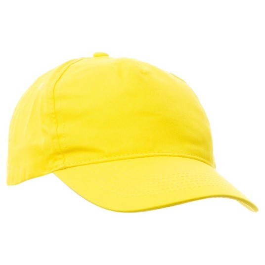 CZAPKA Z DASZKIEM 5P NEW YORK YOUTH - ŻÓŁTA
