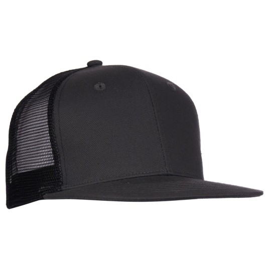 CZAPKA Z DASZKIEM 6P BROOKLYN - ANTRACYTOWY-CZARNY