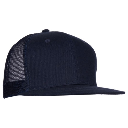 CZAPKA Z DASZKIEM 6P BROOKLYN - GRANATOWY-GRANATOWY